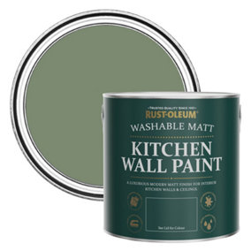 Rust-Oleum All Green Matt Kitchen Wall Paint 2.5l