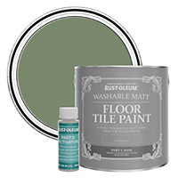 Rust-Oleum All Green Washable Matt Floor Tile Paint 2.5L