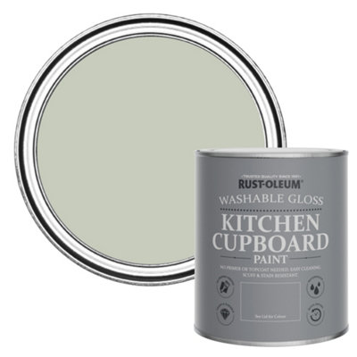 Rust-Oleum Aloe Gloss Kitchen Cupboard Paint 750ml