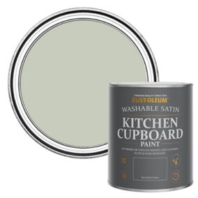 Rust-Oleum Aloe Satin Kitchen Cupboard Paint 750ml