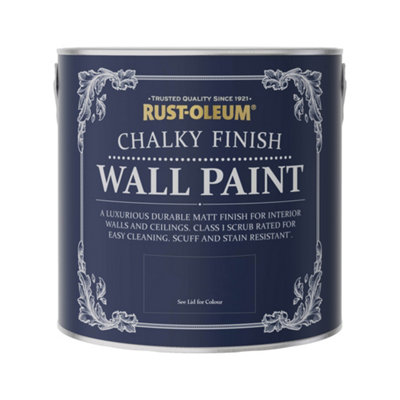 Rust-Oleum Anthracite (RAL 7016) Chalky Wall & Ceiling Paint 2.5L