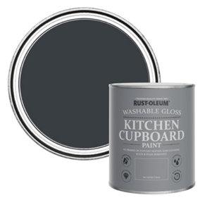 Rust-Oleum Anthracite (RAL 7016) Gloss Kitchen Cupboard Paint 750ml