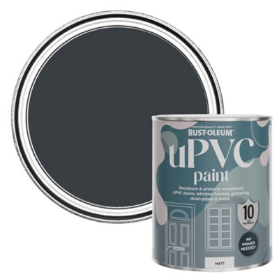 Rust-Oleum Anthracite (RAL 7016) Matt UPVC Paint 750ml