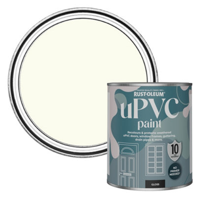 Rust-Oleum Antique White Gloss UPVC Paint 750ml