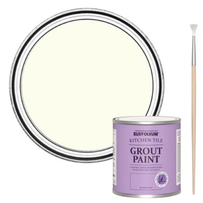 Rust-Oleum Antique White Kitchen Grout Paint 250ml