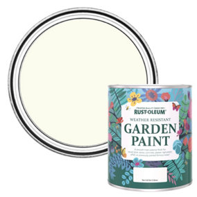 Rust-Oleum Antique White Matt Garden Paint 750ml