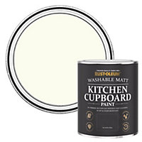 Rust-Oleum Antique White Matt Kitchen Cupboard Paint 750ml