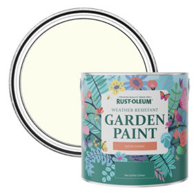 Rust-Oleum Antique White Satin Garden Paint 2.5L