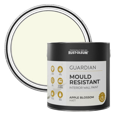 Rust-Oleum Apple Blossom Guardian Mould Resistant Wall Paint 2.5L