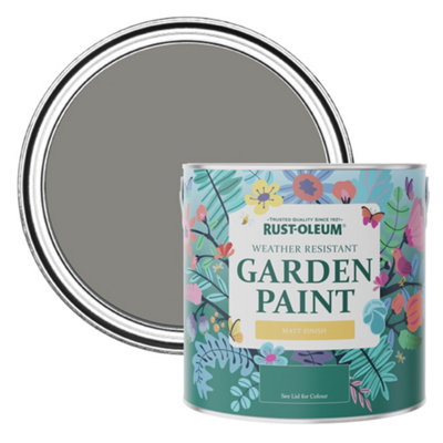 Ronseal - Garden Paint Charcoal Grey 250ml