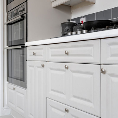 Kitchen cupboard deals paint white