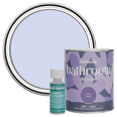 Rust-Oleum Be My Mermaid Water-Resistant Bathroom Tile Paint in Gloss Finish 750ml