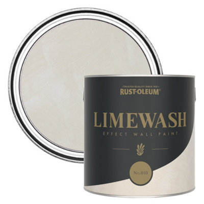 Rust-Oleum Beige Limewash Effect Wall Paint - No.010 2.5L