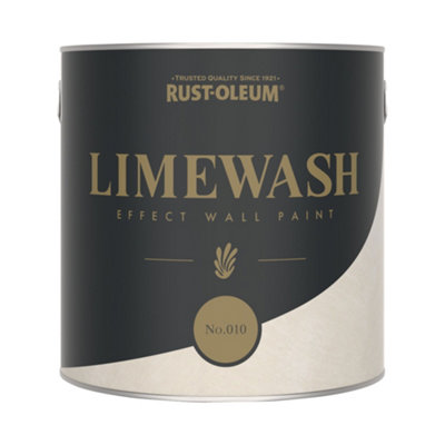 Rust-Oleum Beige Limewash Effect Wall Paint - No.010 2.5L