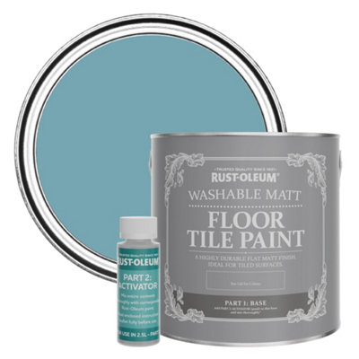 Rust-Oleum Belgrave Washable Matt Floor Tile Paint 2.5L | DIY At B&Q