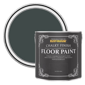 Rust-Oleum Black Sand Chalky Finish Floor Paint 2.5L
