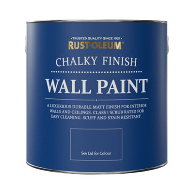 Rust-Oleum Black Sand Chalky Wall & Ceiling Paint 2.5L