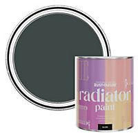 Rust-Oleum Black Sand Gloss Radiator Paint 750ml