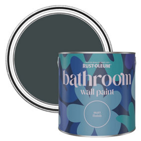 Rust-Oleum Black Sand Matt Bathroom Wall & Ceiling Paint 2.5L