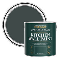Rust-Oleum Black Sand Matt Kitchen Wall Paint 2.5l