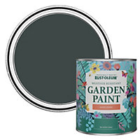 Rust-Oleum Black Sand Satin Garden Paint 750ml