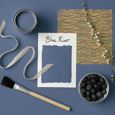 Rust-Oleum Blue River Gloss Kitchen Cupboard Paint 750ml