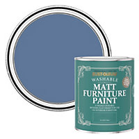 Rust-Oleum Blue River Matt Furniture Paint 750ml