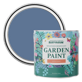 Rust-Oleum Blue River Satin Garden Paint 2.5L