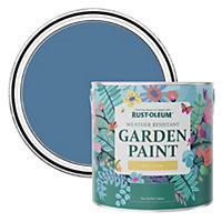 Rust-Oleum Blue Silk Matt Garden Paint 2.5L