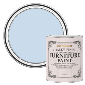 Rust-Oleum Blue Sky Chalky Furniture Paint 750ml