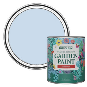 Rust-Oleum Blue Sky Gloss Garden Paint 750ml