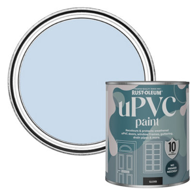 Rust-Oleum Blue Sky Gloss UPVC Paint 750ml