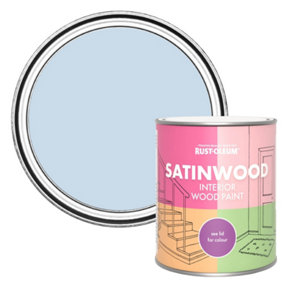 Rust-Oleum Blue Sky Satinwood Interior Paint 750ml