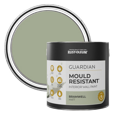 Rust-Oleum Bramwell Guardian Mould Resistant Wall Paint 2.5L
