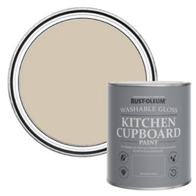 Rust-Oleum Butterscotch Gloss Kitchen Cupboard Paint 750ml