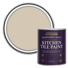 Rust-Oleum Butterscotch Matt Kitchen Tile Paint 750ml