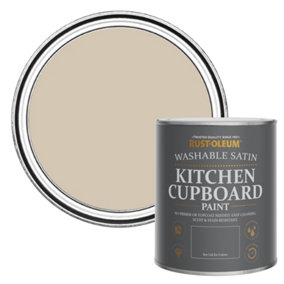 Rust-Oleum Butterscotch Satin Kitchen Cupboard Paint 750ml