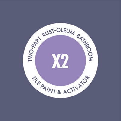 Rust-Oleum Cafe Luxe Gloss Bathroom Tile Paint 750ml