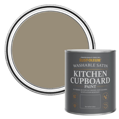 Rust-Oleum Cafe Luxe Satin Kitchen Cupboard Paint 750ml