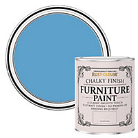 Rust-Oleum Cerulean Chalky Furniture Paint 750ml