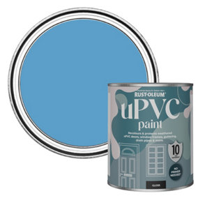 Rust-Oleum Cerulean Gloss UPVC Paint 750ml