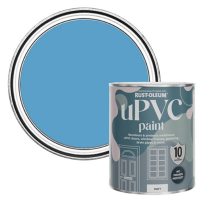 Rust-Oleum Cerulean Matt UPVC Paint 750ml