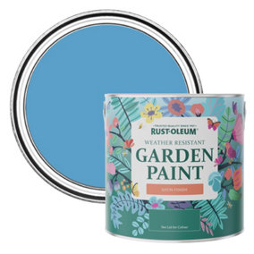 Rust-Oleum Cerulean Satin Garden Paint 2.5L