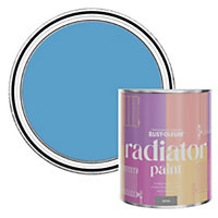 Rust-Oleum Cerulean Satin Radiator Paint 750ml