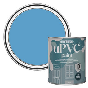 Rust-Oleum Cerulean Satin UPVC Paint 750ml