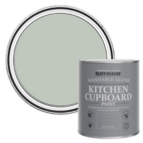 Rust-Oleum Chalk Green Gloss Kitchen Cupboard Paint 750ml
