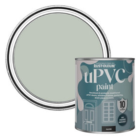 Rust-Oleum Chalk Green Gloss UPVC Paint 750ml
