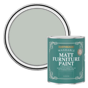 Rust-Oleum Chalk Green Matt Furniture Paint 750ml