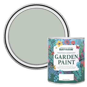 Rust-Oleum Chalk Green Matt Garden Paint 750ml