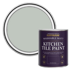 Rust-Oleum Chalk Green Matt Kitchen Tile Paint 750ml